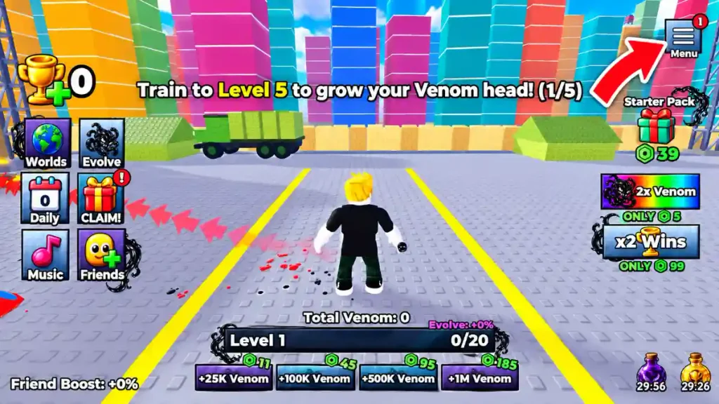 +1 Venom Evolution Codes Section (1)