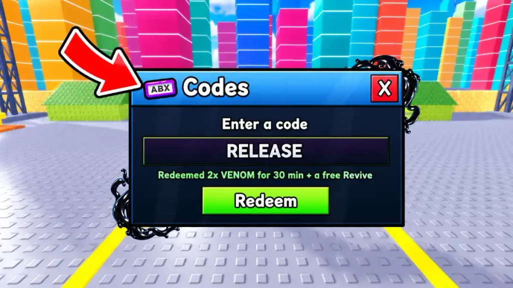 +1 Venom Evolution Redeem Codes