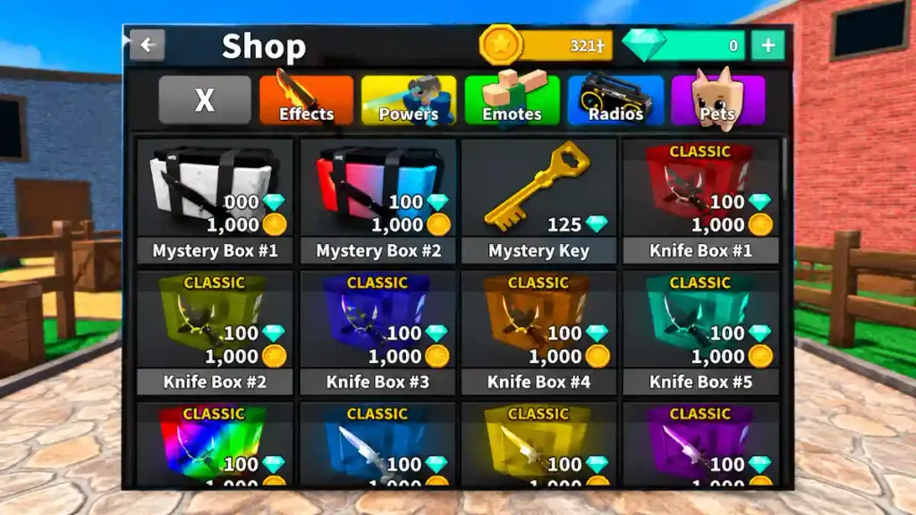 Weapon boxes
